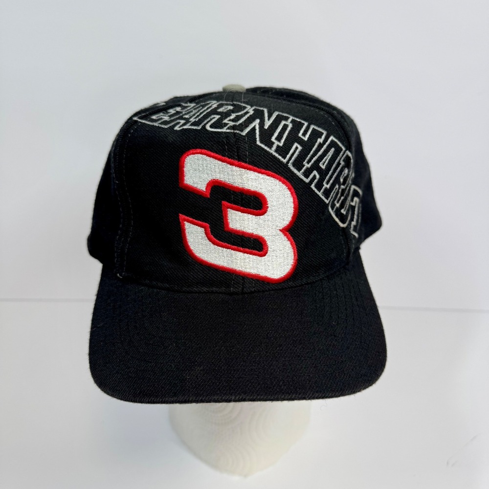 Vintage Sports Image‎ Dale Earnhardt #3 Racing Hat Cap RCR Adjustable Black